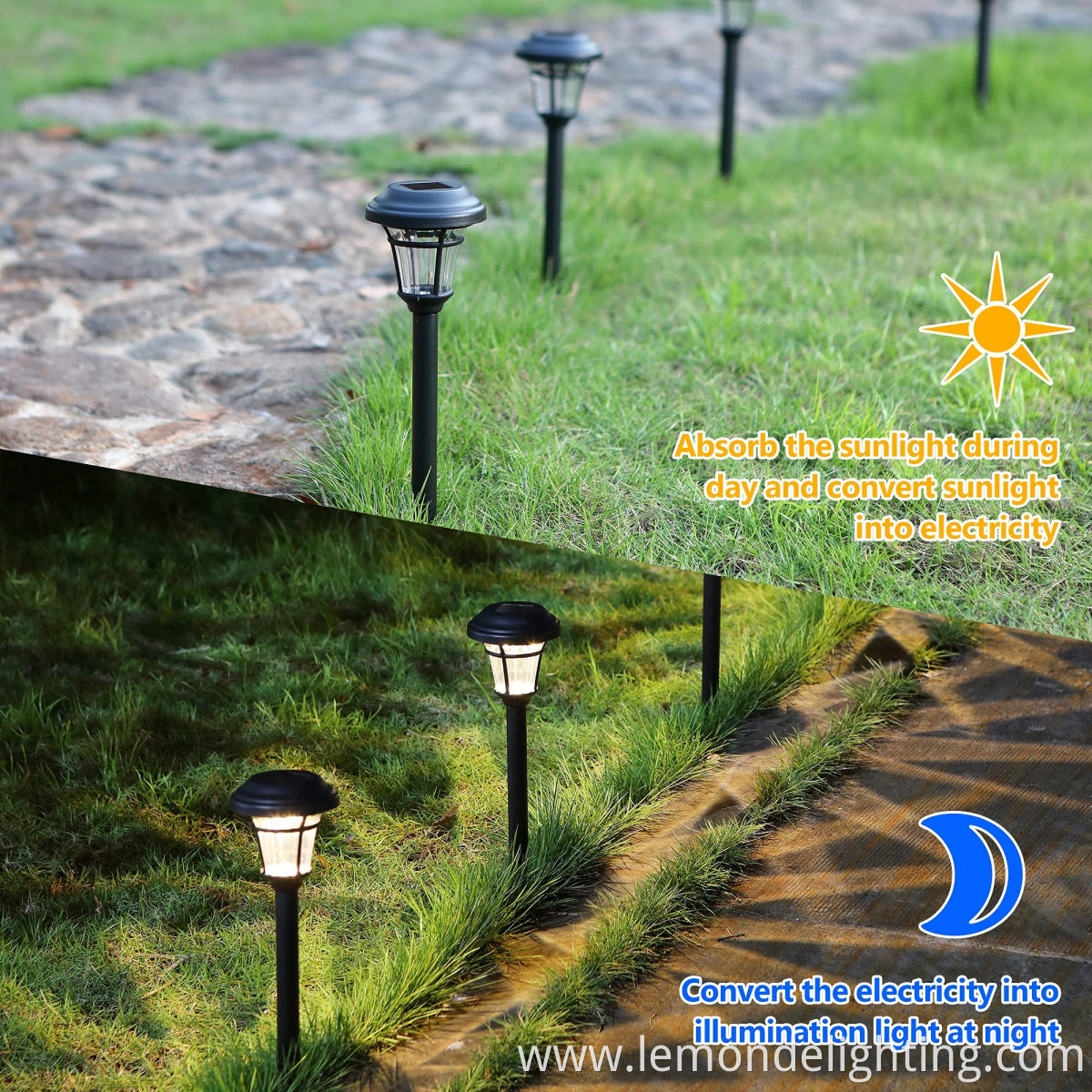 Lawn solar lights 